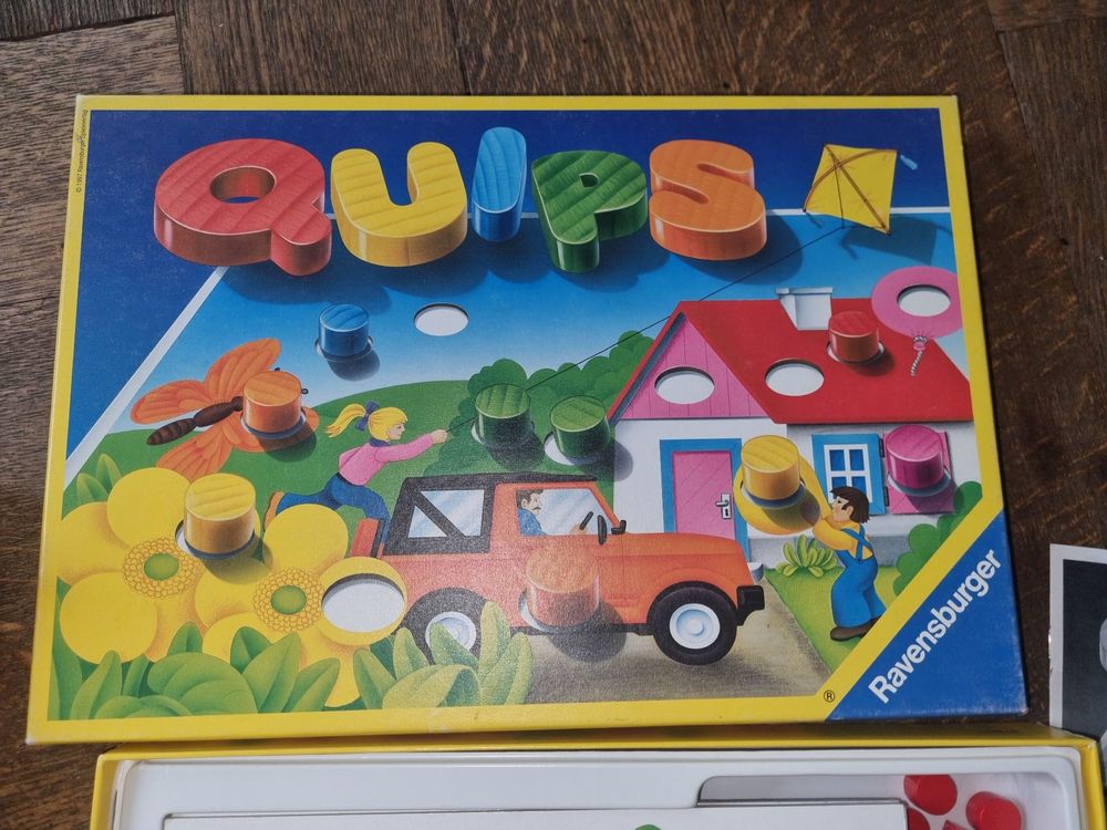 Jeu Quips Ravenesburger 1997 (Gebraucht) in Fribourg für CHF 9 – mit ...
