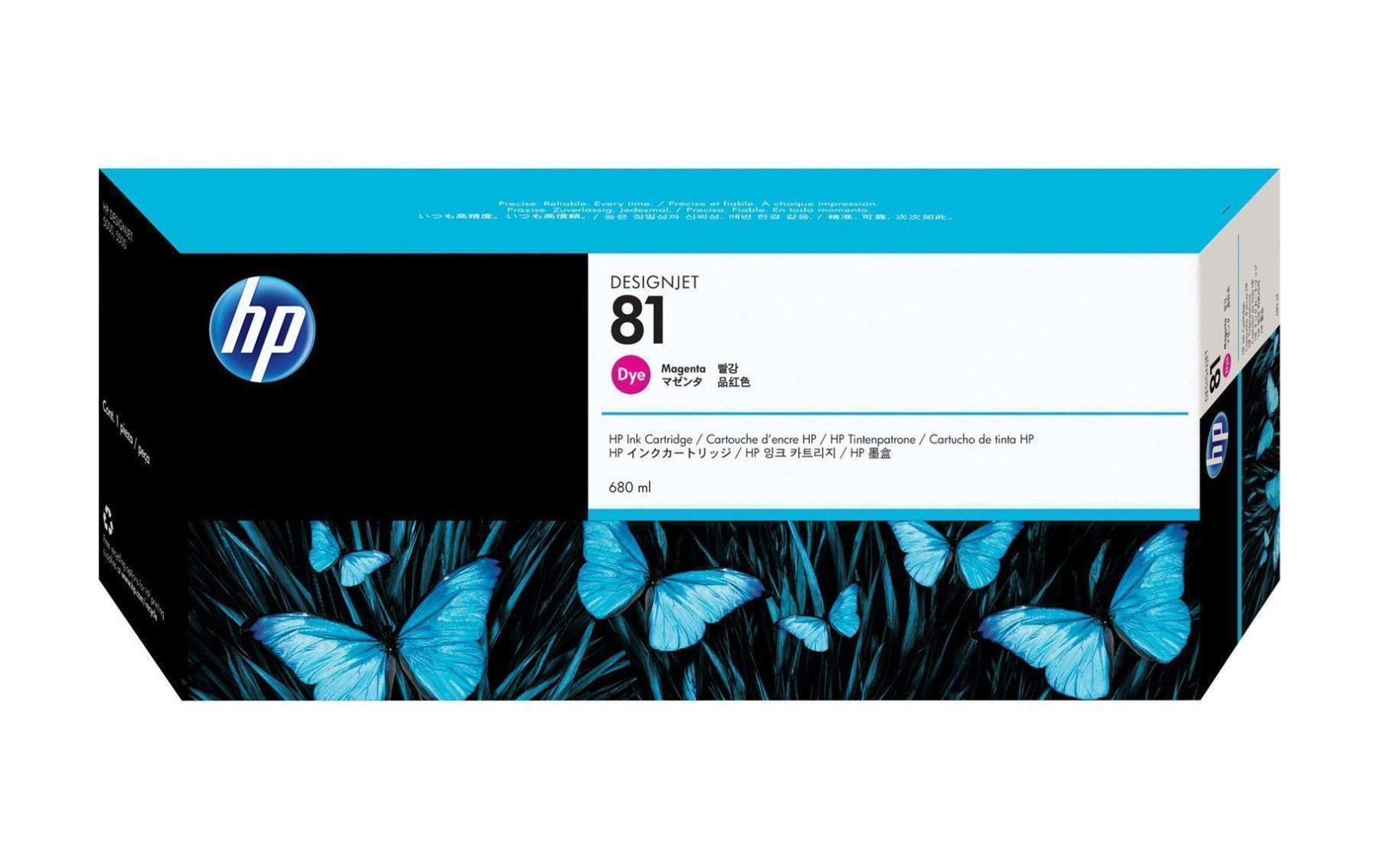 Hewlett Packard Cartucce per stampanti & toner: HP Tinte No.81 Magenta C4932A – Nuovo (secondo la descrizione) da Fehraltorf venduto da loremgmbh