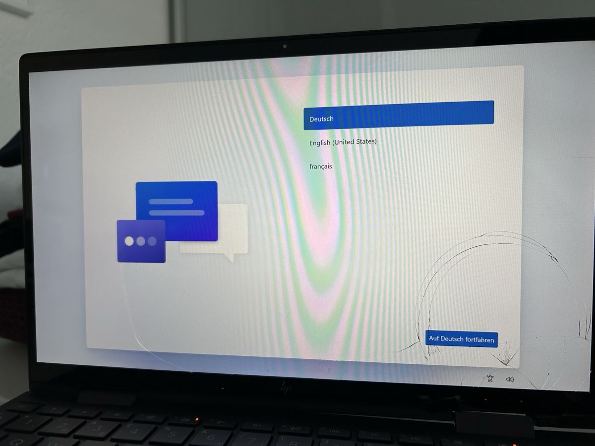 Notebook: HP Envy x360 Displaybruch – Difettoso da Gränichen venduto da Andi33 2