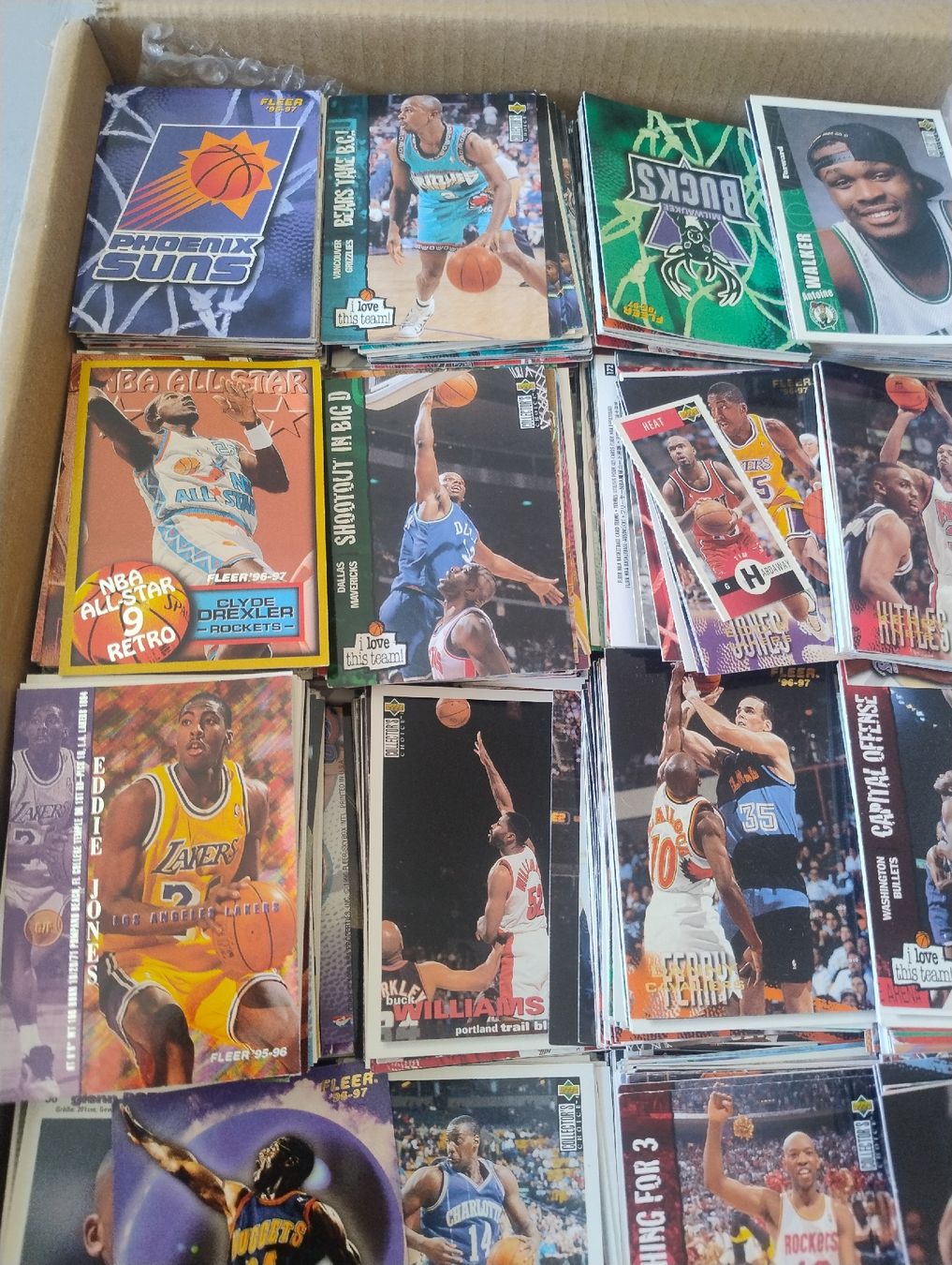Nba Sammelbilder & Trading cards: Lot cartes NBA Fleer, Upper deck, etc – Neu (gemäss Beschreibung) aus Martigny von julionix 1