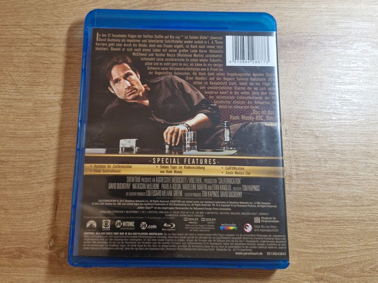 Tutti i DVDs: Californication - Staffel 5 Bluray – Usato da Pfungen venduto da Whitie 1