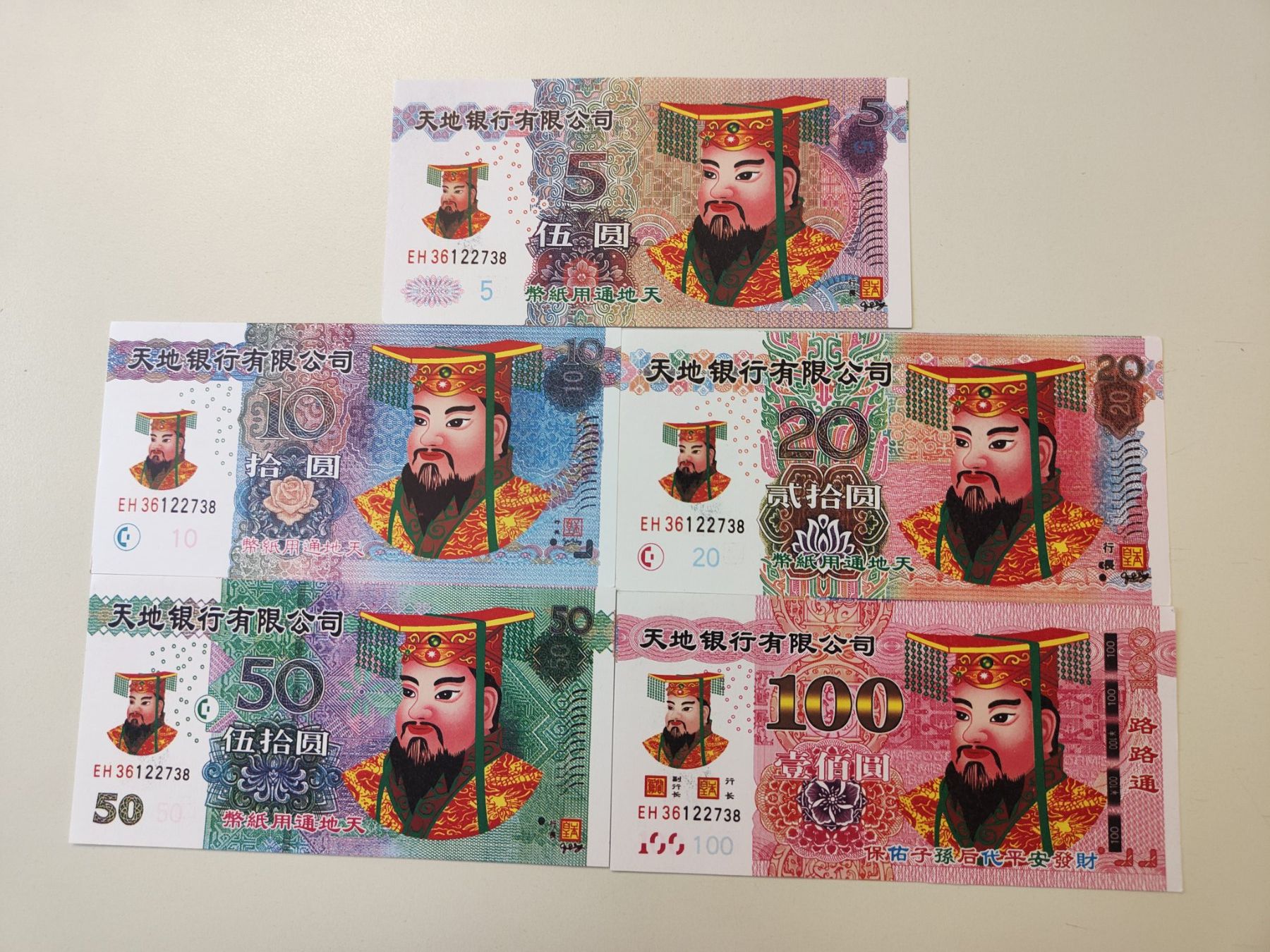 Banconote: Chinesisches Totengeld – Nuovo (secondo la descrizione) da Nürensdorf venduto da Wini56