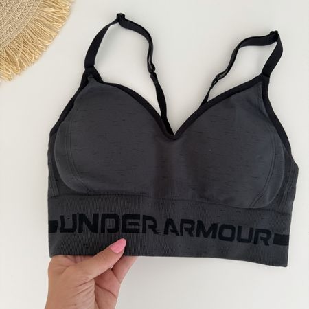 Sports Bra Under Armour Grey Size SM