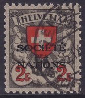 Dienstmarke SDN SBK-Nr. 26 (Wappenmuster 1922-1925)