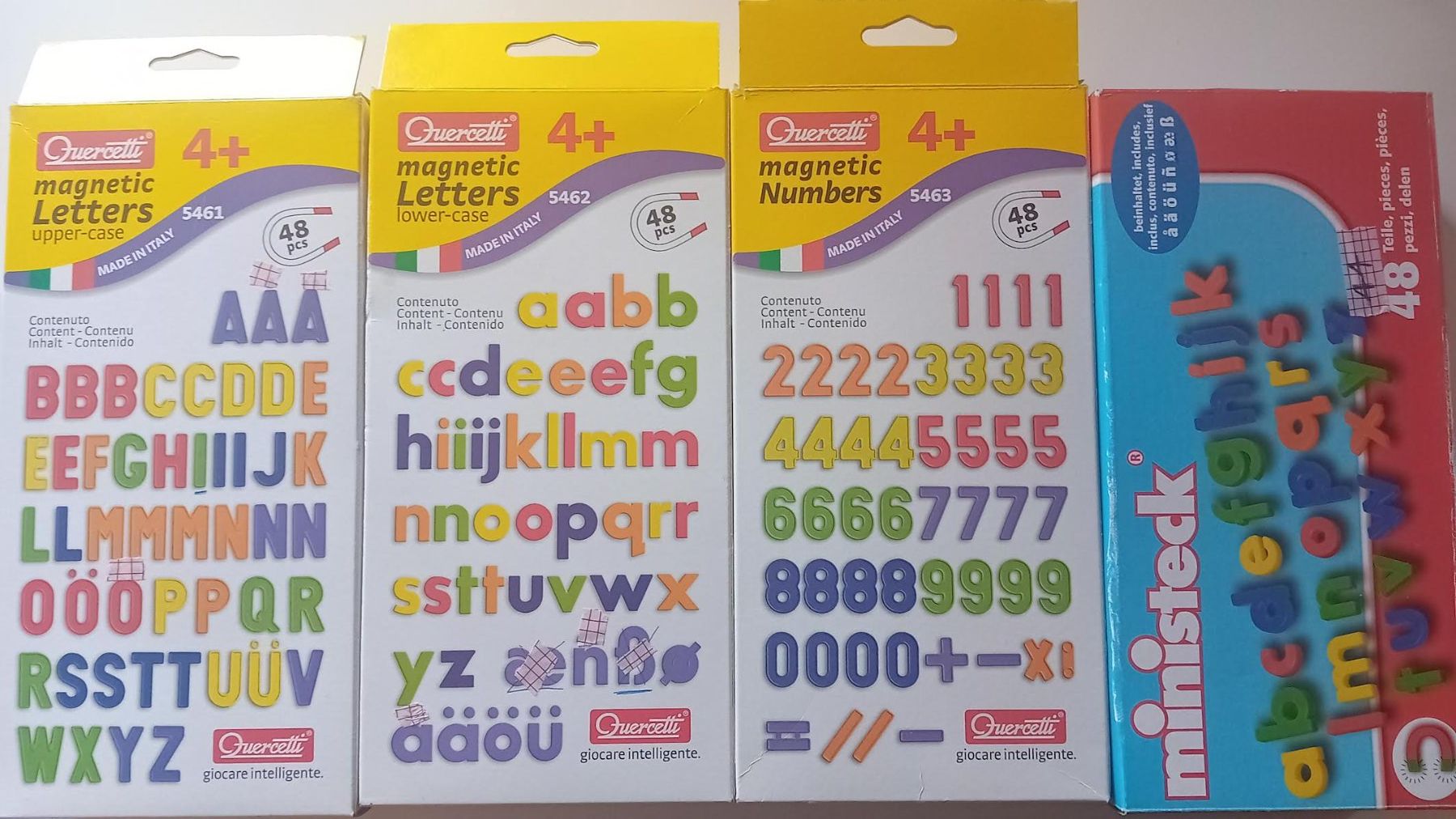 Giocattoli: Magnet Zahlen, Buchstaben Set – Usato da Salez venduto da Robe12 9