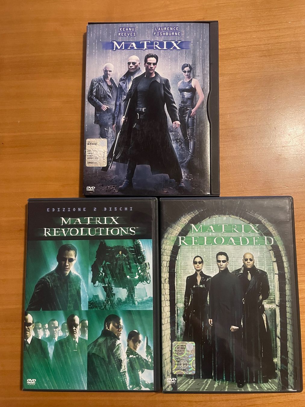 Alle DVDs: Matrix Trilogie DVD - Sci-Fi Klassiker – Gebraucht aus Adlikon b.Regensdf von SimoneO01