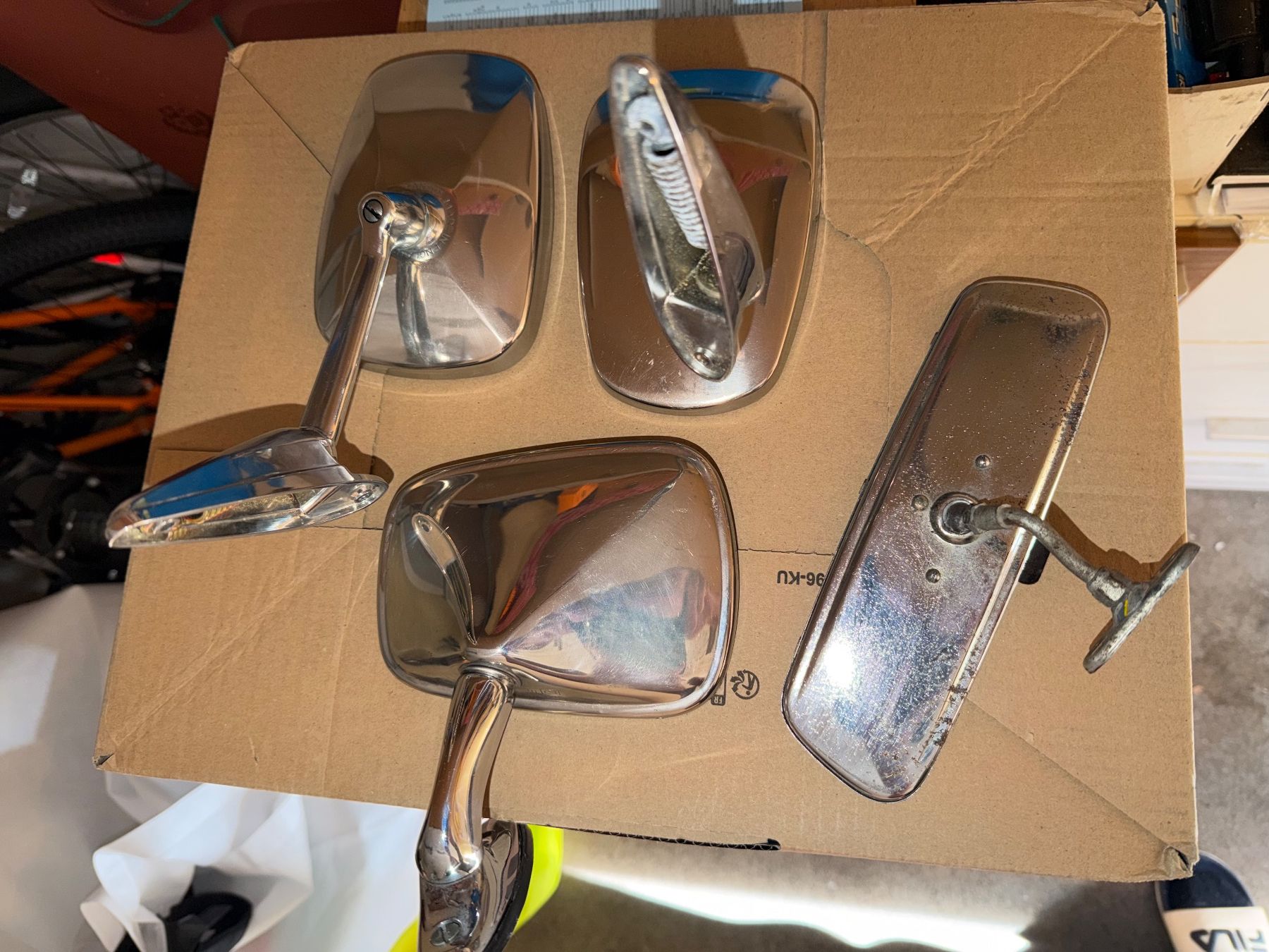 Tutti pezzi di ricambio auto: Lot Oldtimer Spiegel Chrom, diverse Modelle AKTIONS PREIS – Usato da Luzern venduto da Basa73