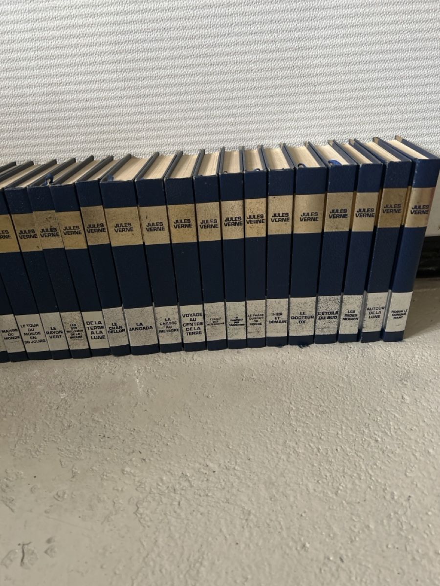 Libri: Collection complète Jules Verne - Édition originale rare – Usato da Corcelles BE venduto da gig_b89c 3