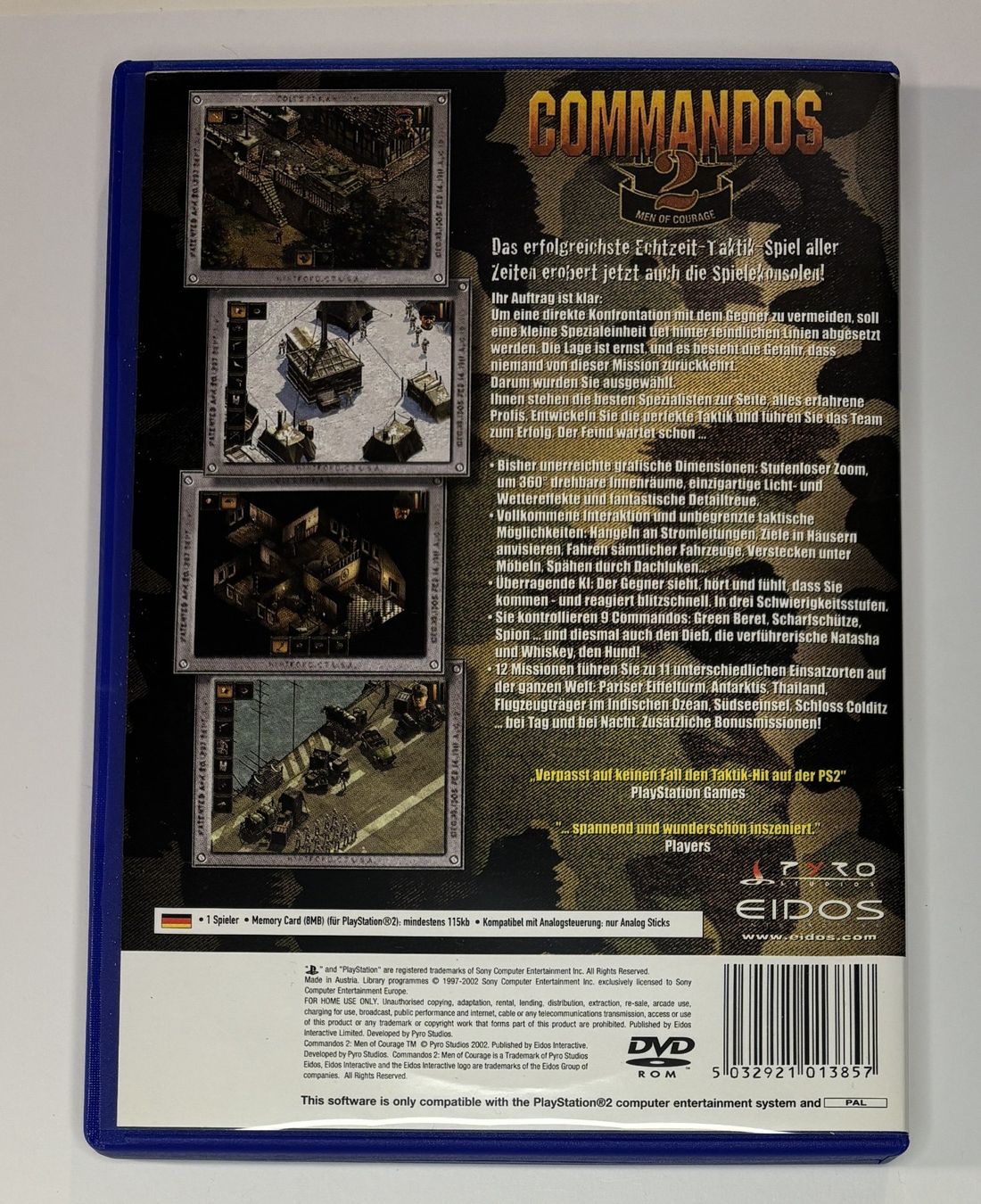 Spiele: PS2 - Commandos 2 – Gebraucht aus Allschwil von Bullach 2