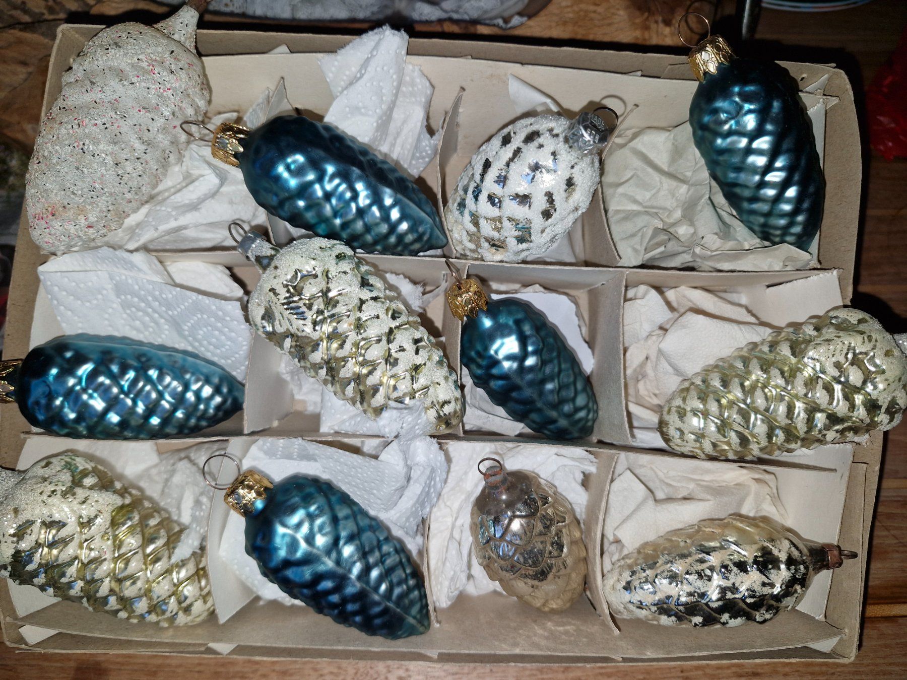 Alle Dekorationen: antiker Christbaumschmuck – Gebraucht aus Guarda von rue_bpd7