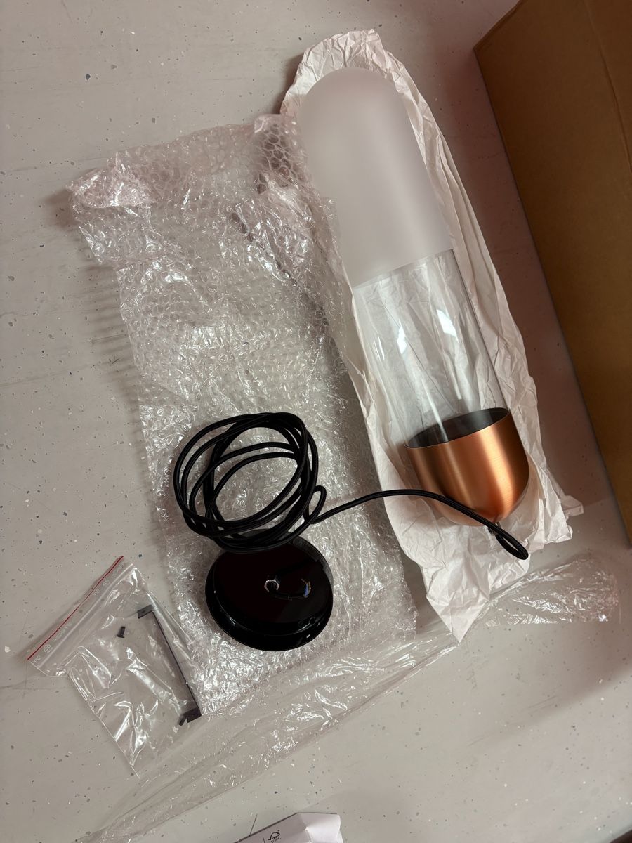 Lampadari & plafoniere: Firefly Suspension Lamp Glass Pendant Light – Nuovo (secondo la descrizione) da Nyon venduto da tor_6gr5 5