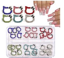 Hello Kitty  : 30pcs rhinestone pour ongles nail art *NEUF*