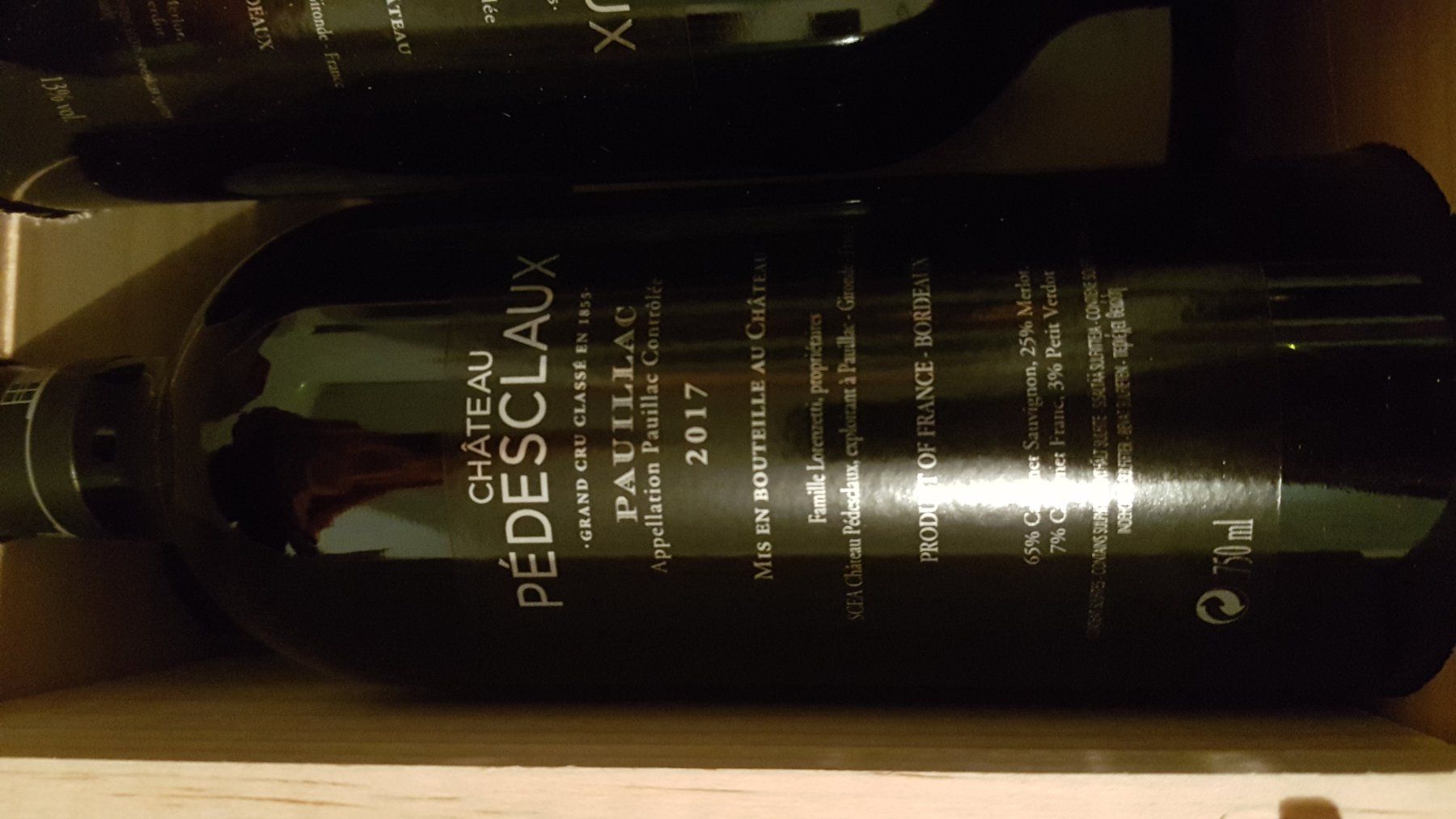 Vino: Château Pédesclaux 2017 – Nuovo e nell'imballaggio originale da Warth venduto da aussieaussie 1