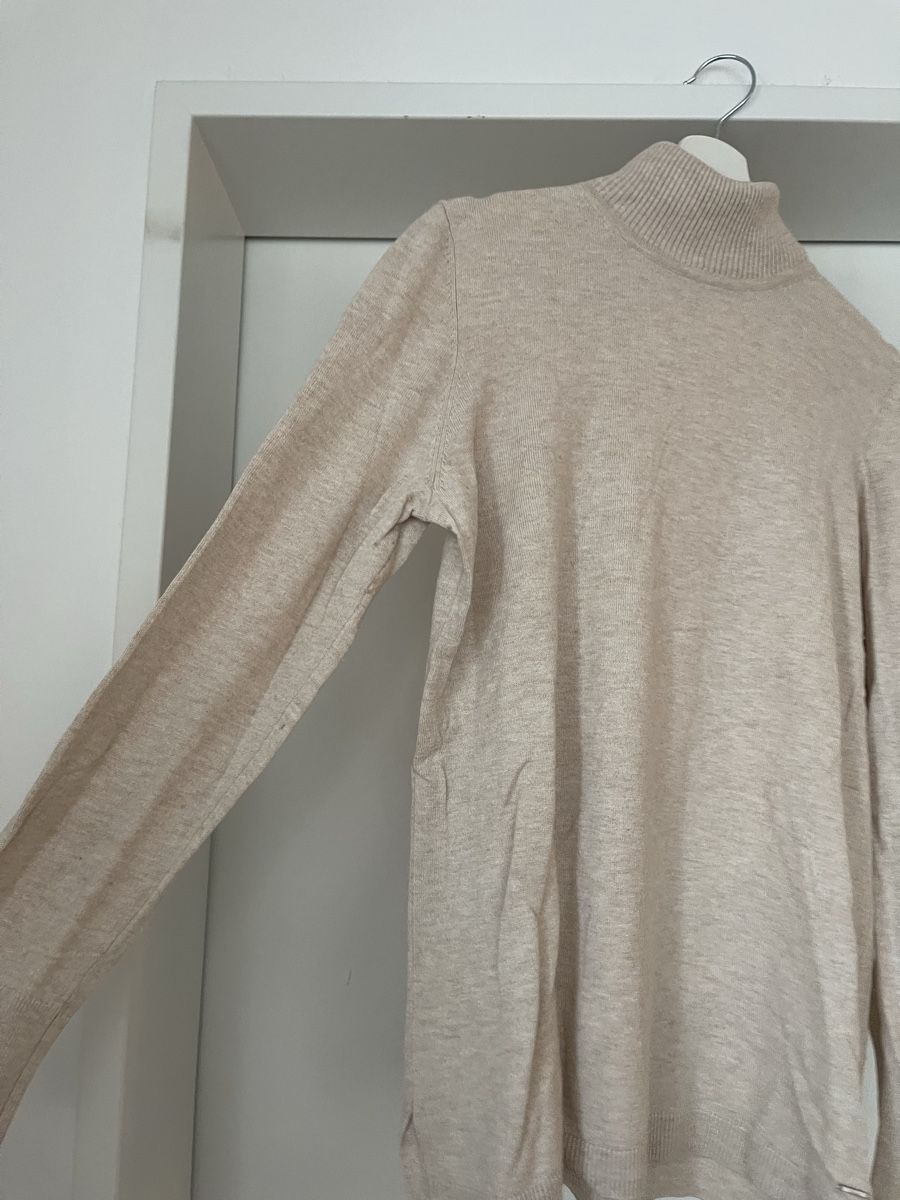 S.Oliver Maglioni & Felpe: Schöner Rollkragenpullover, beige, Grösse L, neuwertig – Usato da Bremgarten AG venduto da arl_8nbf 2