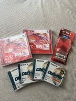 DVD-RW TDK und Sony DVD+RW sowie Sony Microcassettes