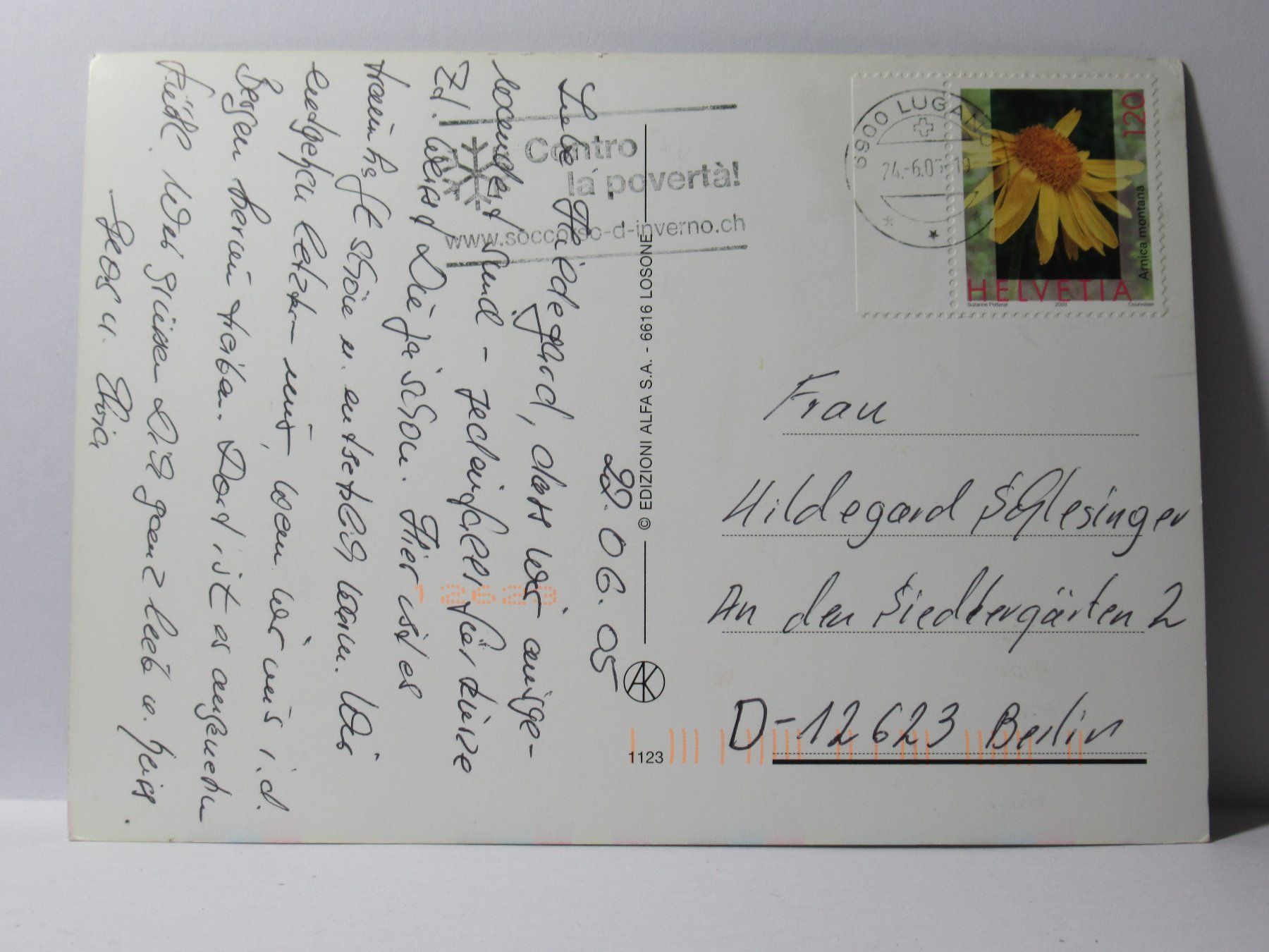 Cartes postales: Lugano 2005 – D'occasion à Grenchen par Bluemchen1900 1