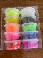 neu und ungeöffnet: Foam Clay mit kleinen Perlen