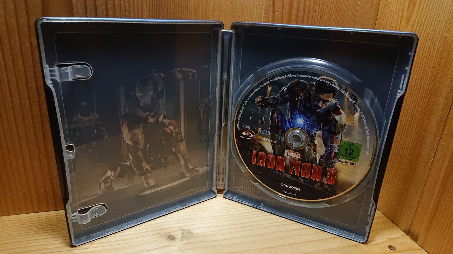 Tutti i DVDs: IRON MAN 3 Blu-Ray Steelbook Marvel – Usato da Wilderswil venduto da Exebub 5