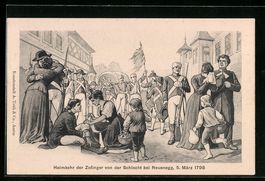 Litho Neuenegg, Heimkehr der Zofinger vo