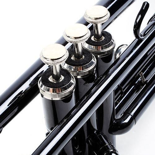 Strumenti musicali: Schwarze Trompete mit Koffer, neu! – Nuovo (secondo la descrizione) da Thun venduto da Newnewshop 4