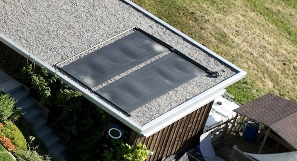 Dispositivi a energia solare: Solarabsorber 2x2.4 m² – Usato da Mosnang venduto da Thomas9424