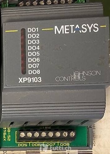 Componenti elettronici: Johnson Controls E/A Modul XP-9103-8304 – Usato da Schwanden-Brienz venduto da Belvedere_