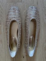 Ballerinas ZARA goldfarben Grösse 39