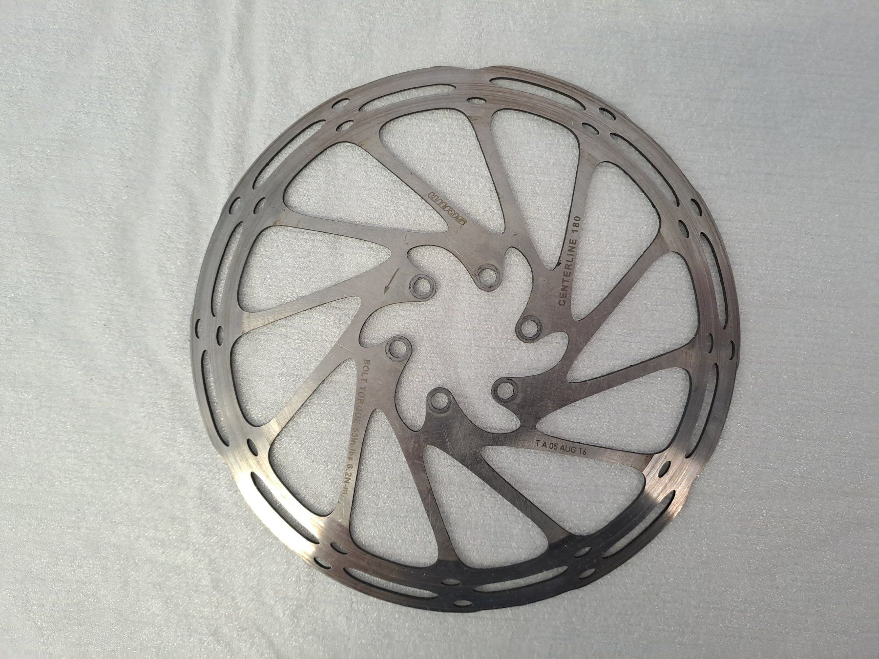 Sram Ersatzteile: SRAM Level T Scheibenbremse 180mm Centerline Disc – komplett – Gebraucht aus Hedingen von ang_6hch 5