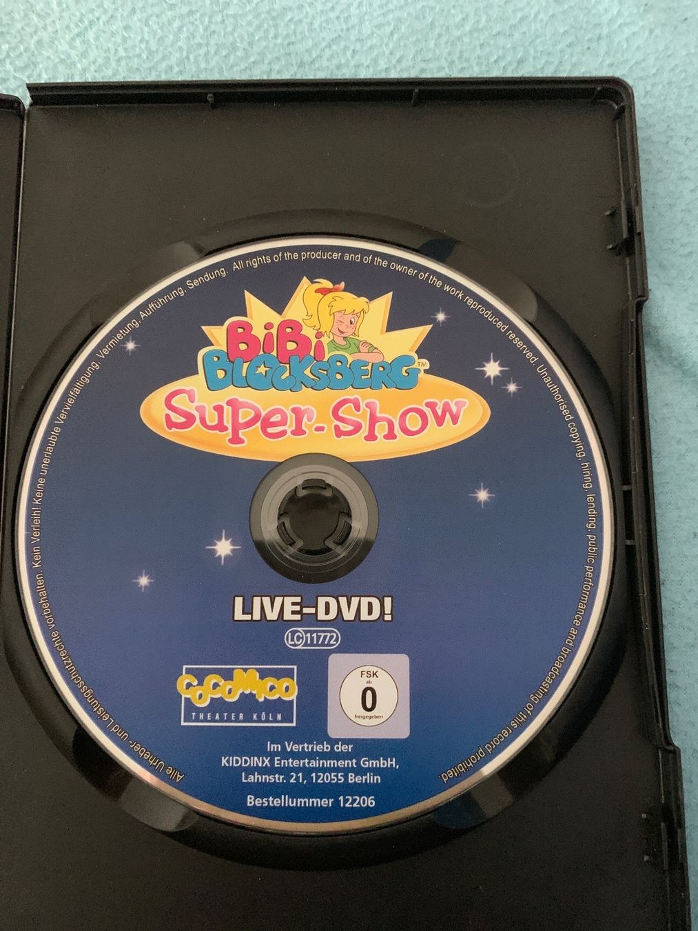 Tutti i DVDs: Original DVD Bibi Blocksberg Super Show Live – Usato da Interlaken venduto da Poeschtli 2