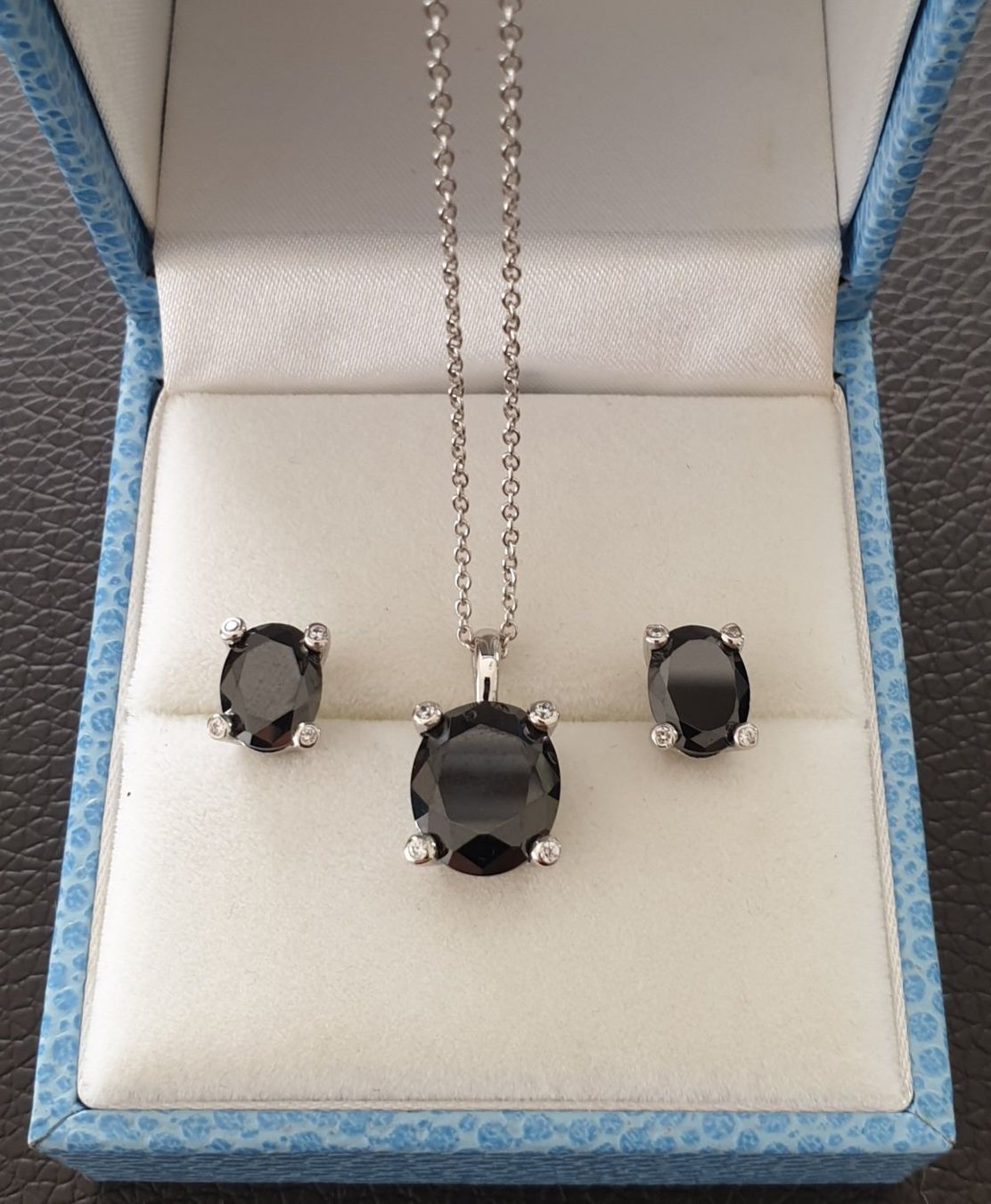 Bagues: Silber 925 Ring mit Onyx-Zirkonia - Neu – Neuf avec emballage d'origine à Uetikon am See par Coralreef 8
