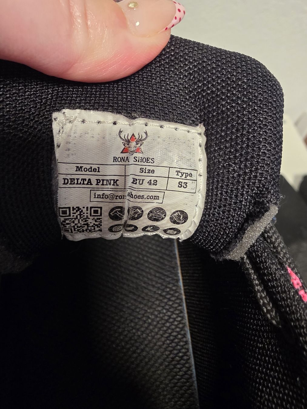 Scarpe da donna: RONA DELTA pink Stahlkappenschuh Gr 42 – Usato da Madiswil venduto da Sandraho 3