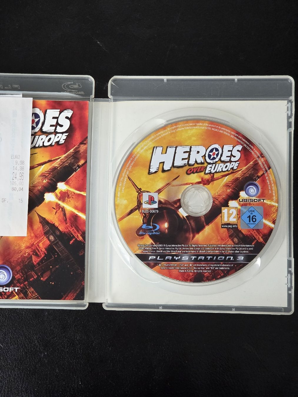 Giochi: HEROES OVER EUROPE | PS3 – Usato da Bellinzona venduto da egemon 2