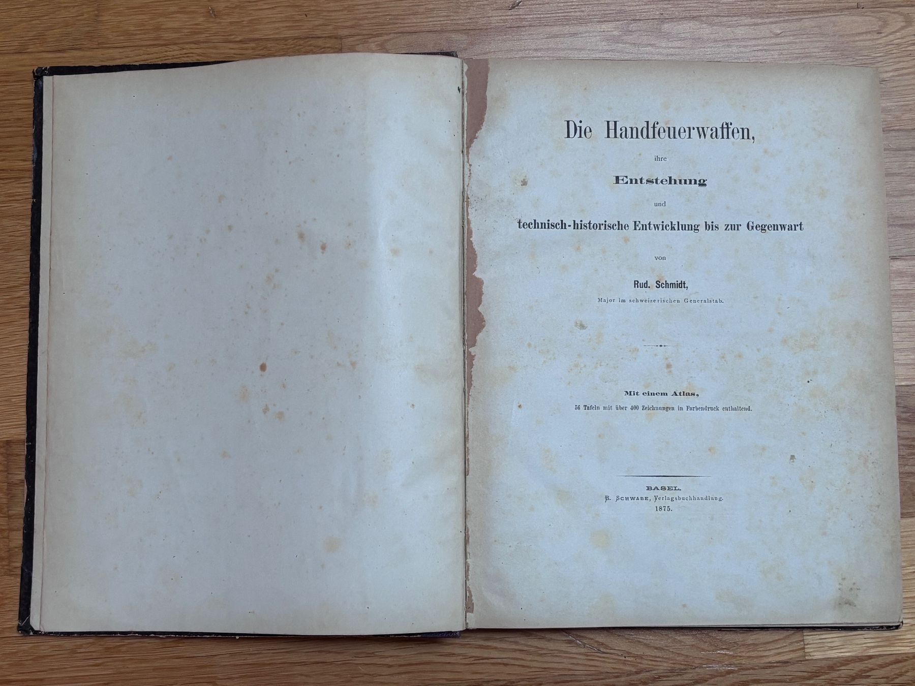 Libri: Die Handfeuerwaffe ihre Entstehung und technisch-historische – Usato da Châtel-St-Denis venduto da Vaillant1 1