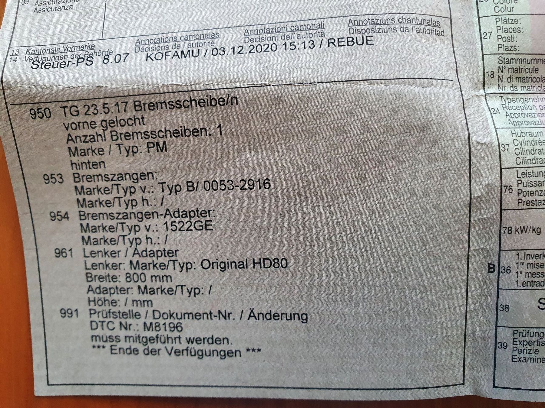 Harley-Davidson Altro: Harley Davidson Cross Bones – Nuovo (secondo la descrizione) da Schaffhausen venduto da Bobi013 6
