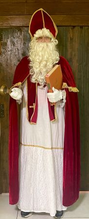 Heiliger St. Nikolaus mit Schmutzli ohne Buch und Glocke