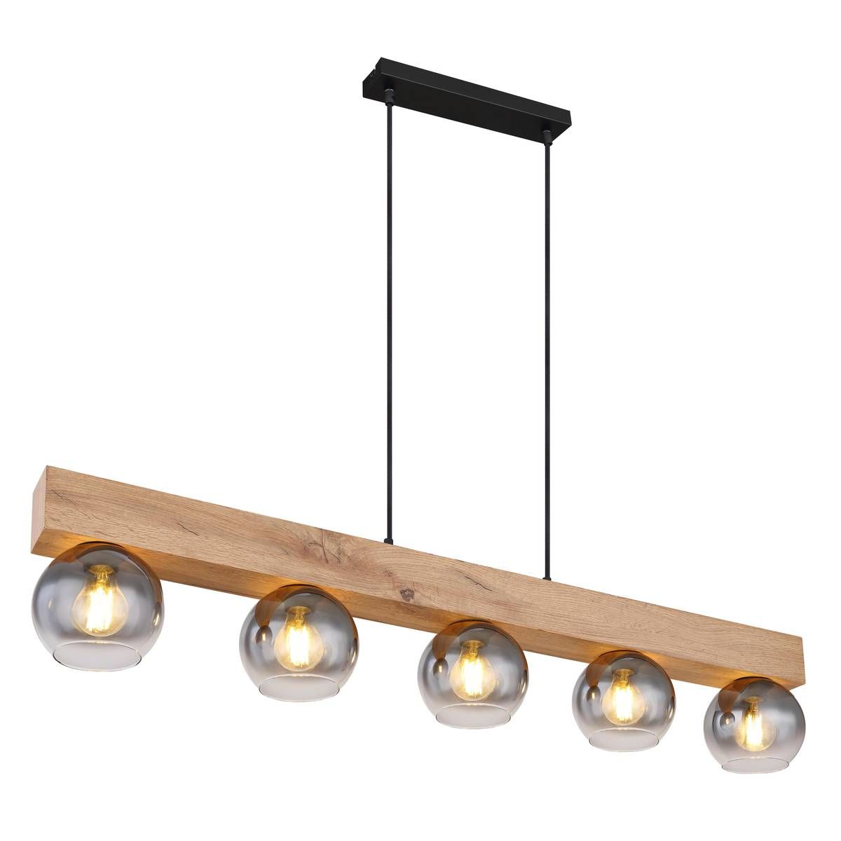 Lampadari & plafoniere: Pendelleuchte, Holzoptik, 115 cm x 15 cm – Nuovo (secondo la descrizione) da Kreuzlingen venduto da Smart-Light