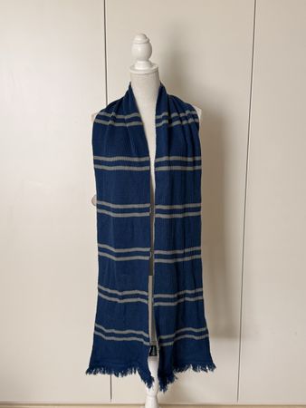 Harry Potter / Ravenclaw blauer Schal mit Streifen