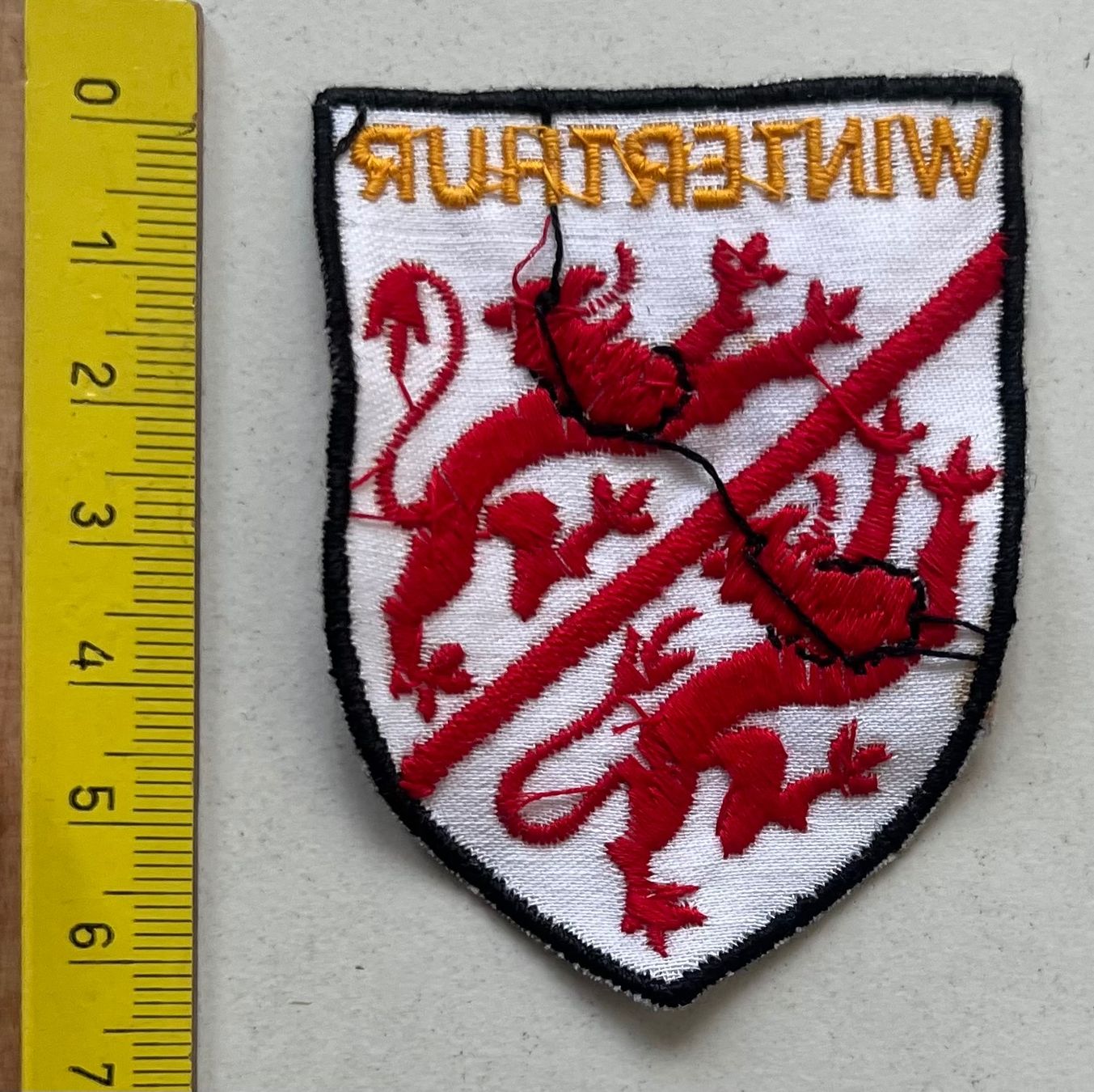 Toppe: Winterthur ZH /Wappen, Aufnäher Stoffabzeichen – Usato da Ostermundigen venduto da DaxKarten-75 1