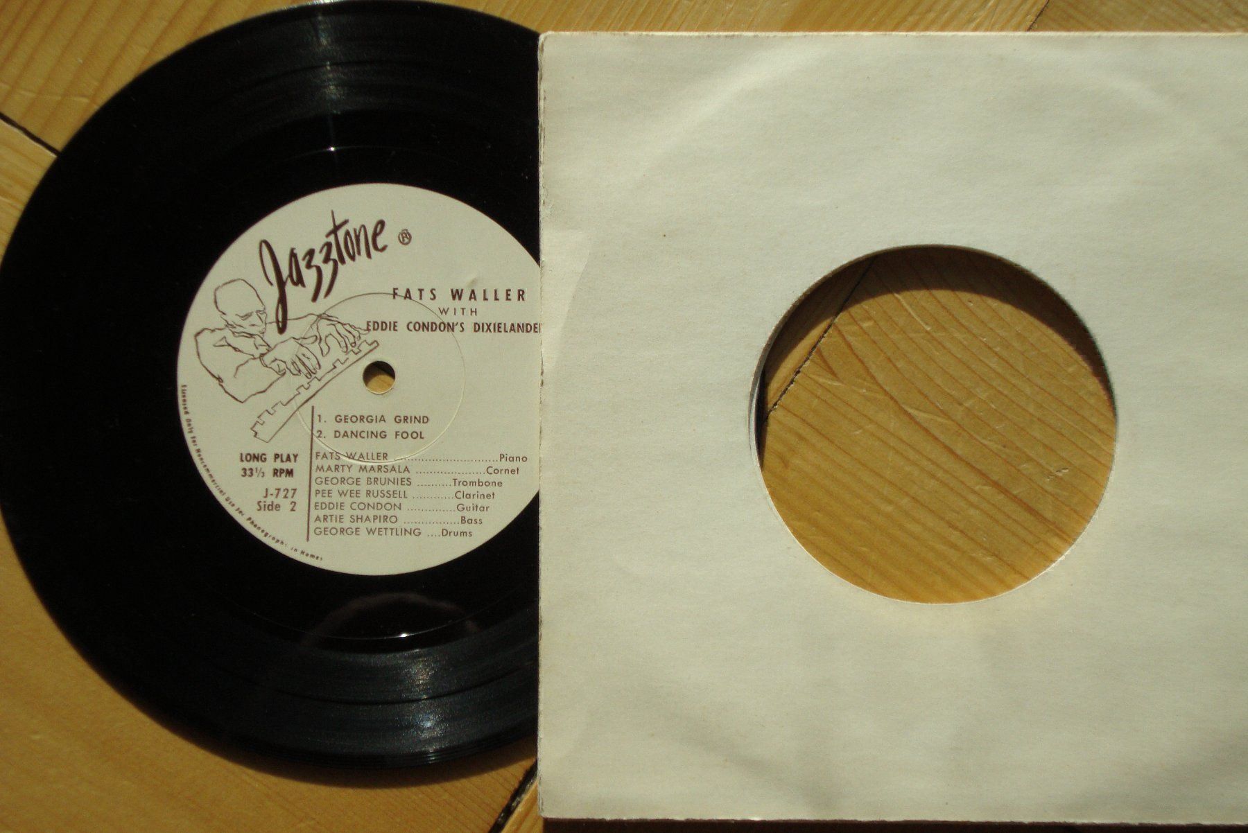 Dischi in vinile: FATS WALLER - DIXIELAND - EDDIE CONDON – Usato da Bern venduto da Uli_10_11 1