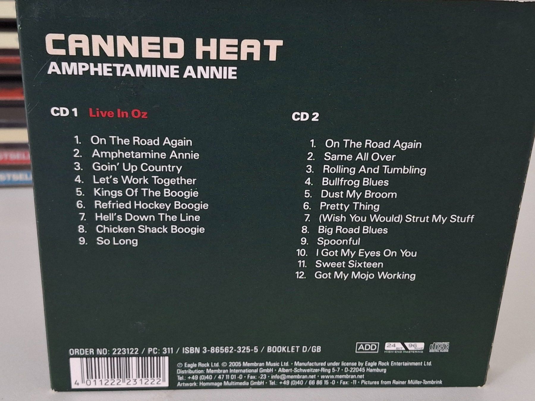 CD: 2CD Canned Heat - Amphetamine Annie – Usato da Aarberg venduto da Jackup1 1
