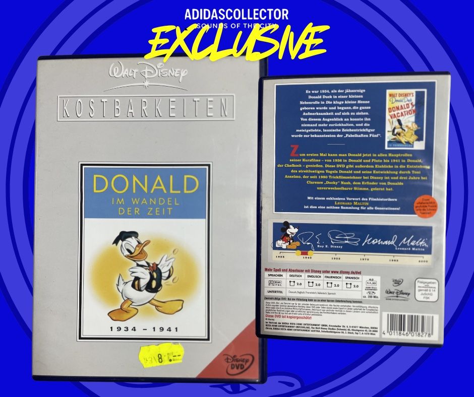 Tutti i DVDs: Donald Duck – Usato da Muri b. Bern venduto da AdidasCollector