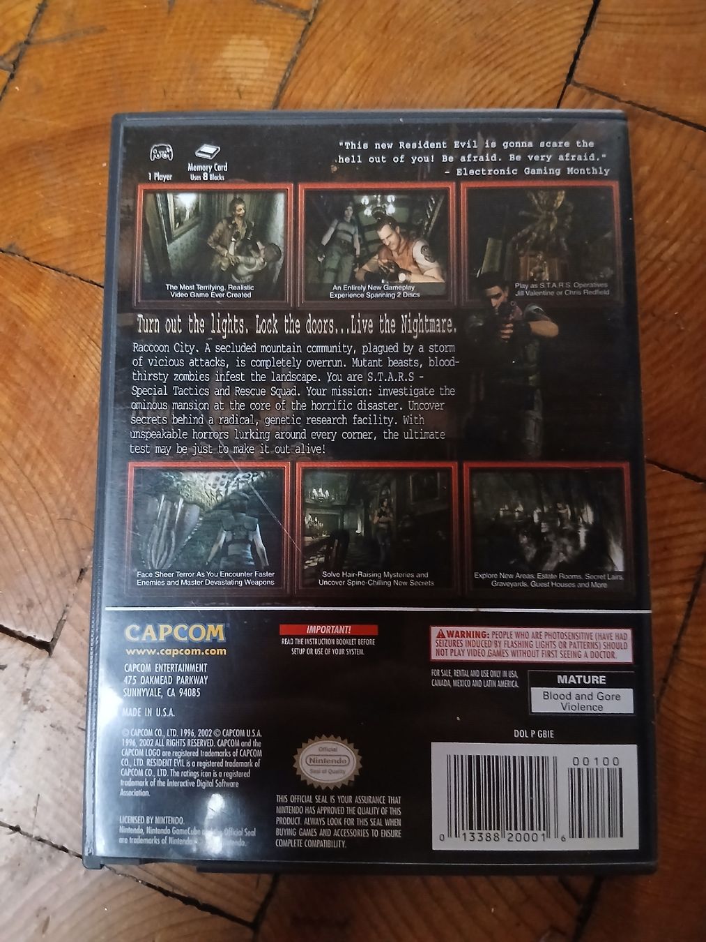 Capcom Giochi: resident evil GameCube – Usato da Locarno venduto da sch_r2rh 2