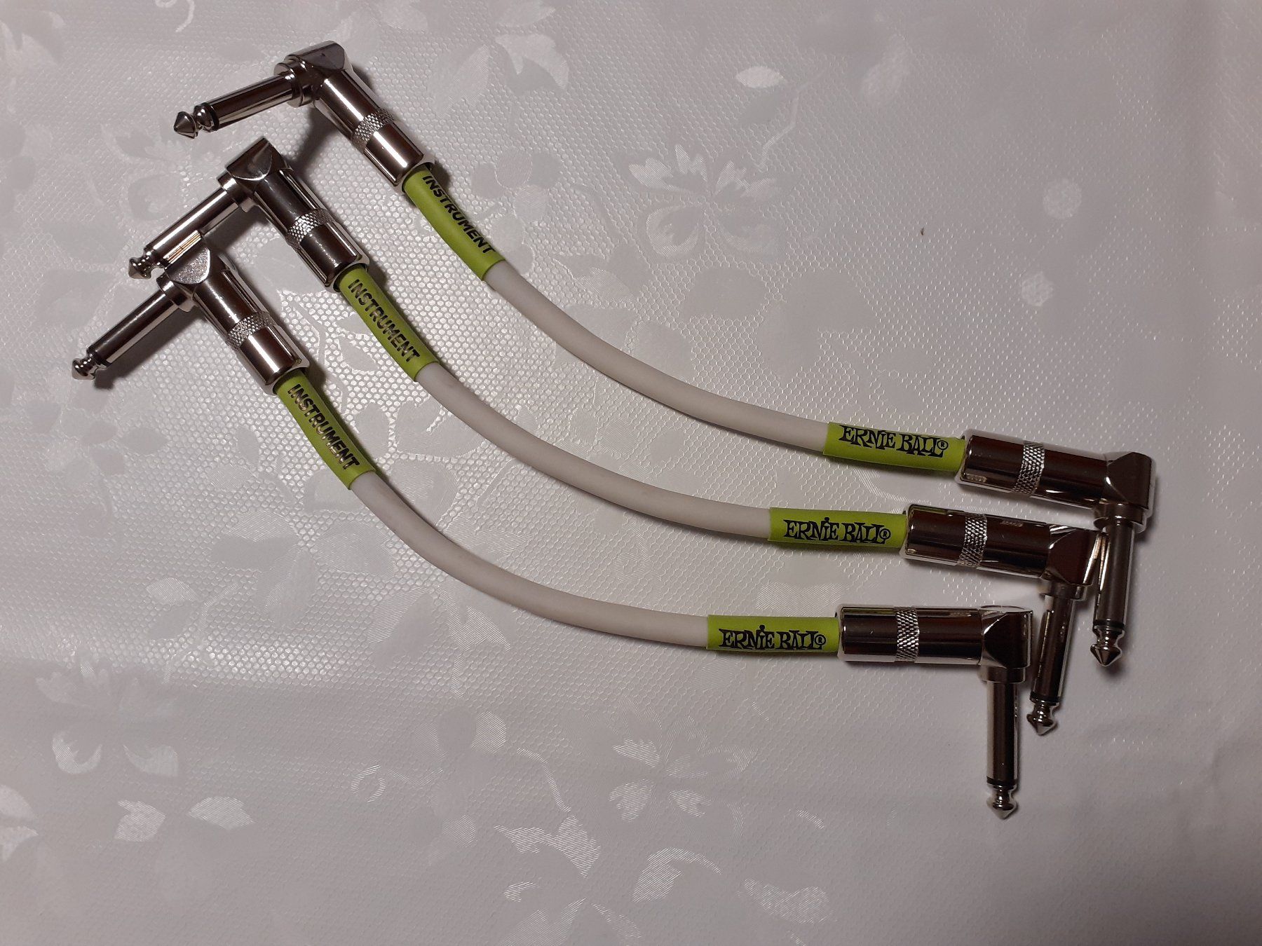 Kabel: Ernie Ball Patch Cables 3-Pack – Neu (gemäss Beschreibung) aus Torgon von Guitar223