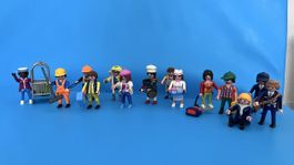14 Playmobil Figuren (Berufe)
