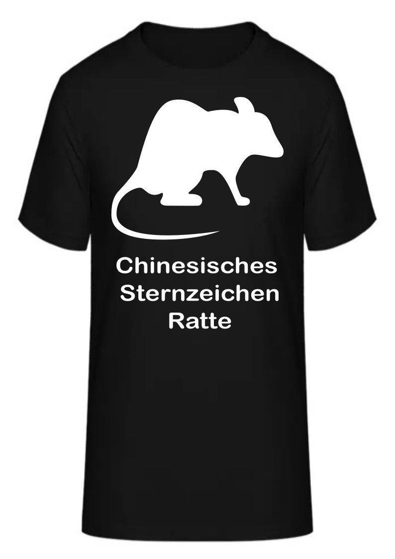 T-shirt: T-Shirt Chinesische Sternzeichen Ratte – Nuovo e nell'imballaggio originale da Zürich venduto da HarlacherIT