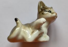 💕 Reduziert    süsse  Katze  Büsifigur " Tigerli" klein