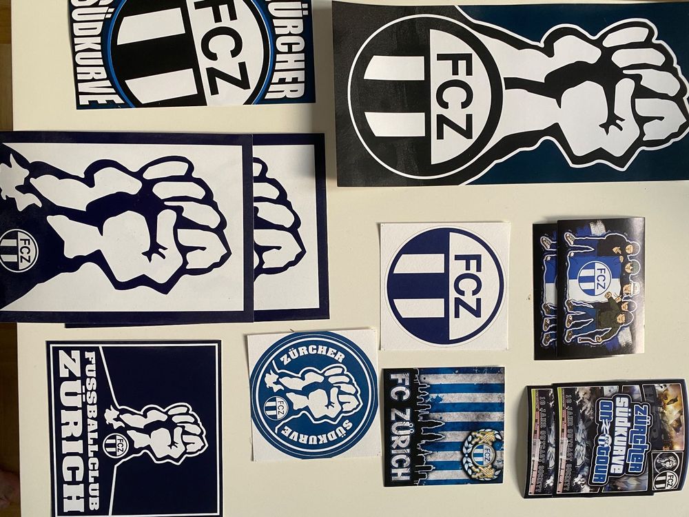 FCZ Sticker, Stickers, Chläber, Kleber, Südkurve | Kaufen auf Ricardo