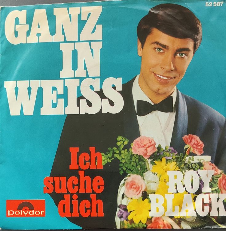 Vinyl-Single Roy Black - ganz in weiss | Kaufen auf Ricardo