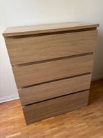 IKEA Kommode Linie Malm mit  SKUBB Schubladenbox