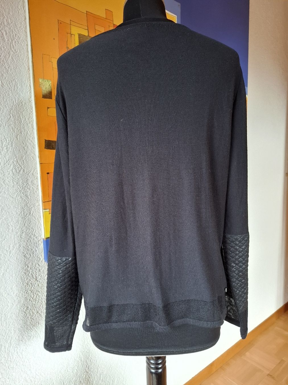 Pullover & Sweatshirts: Pullover Jacket Gr 40 42 DAMEN BASIC Schwarz 1008 Frühling – Gebraucht aus Vinelz von sonnenmond77 9